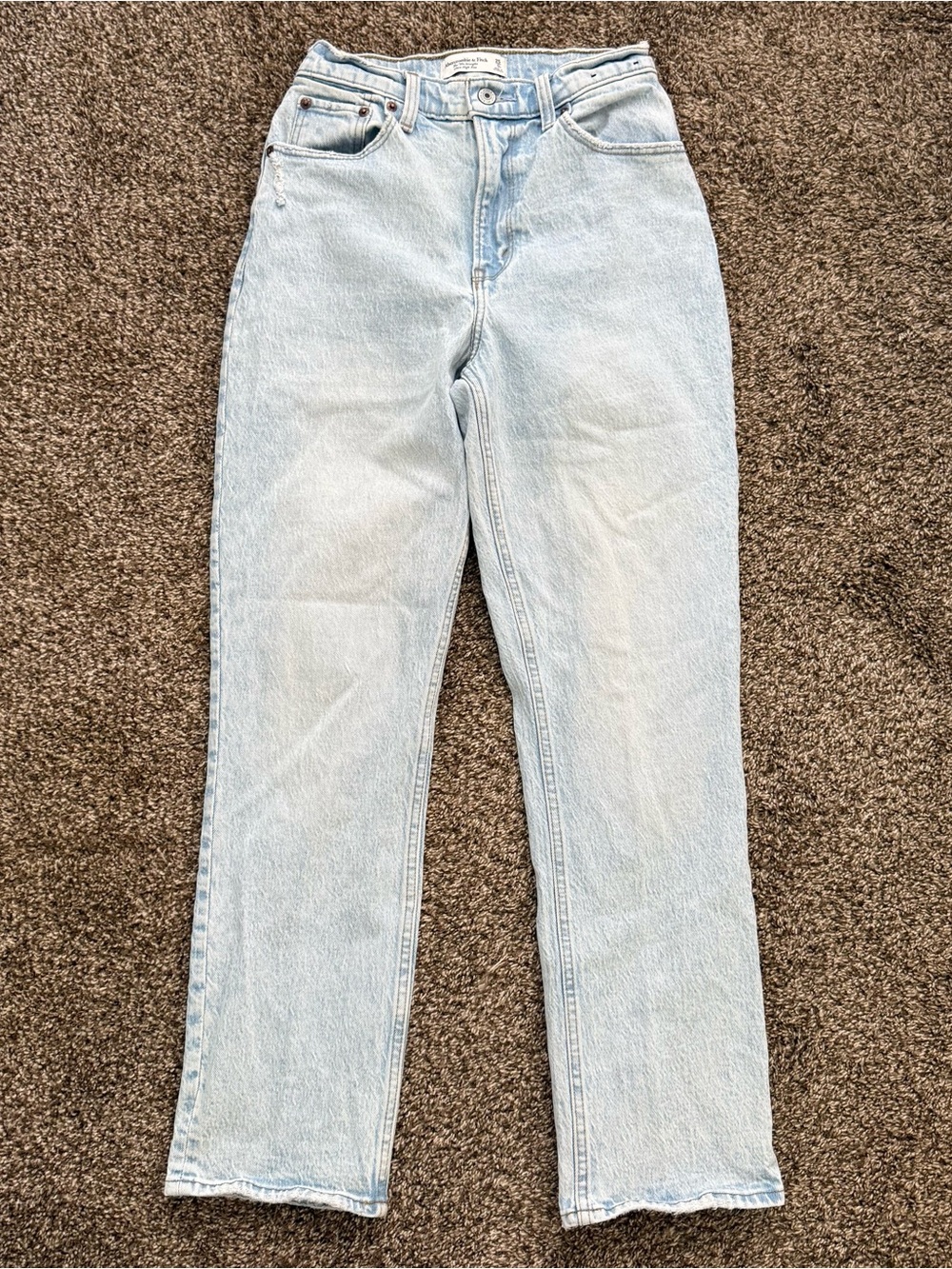 Abercrombie & Fitch The 90s Straight Ultra High Rise Jeans - Size 25/0s